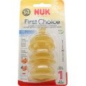 Nuk Tetina First Choice Latex M1 Leche 0-6 meses