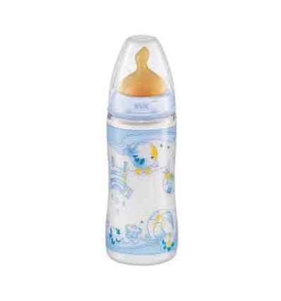 Nuk Biberon Blue 0-6 Meses 1M Látex 150 ml