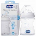 Chicco Biberon Step Up 250 ml Flujo Medio 2 meses