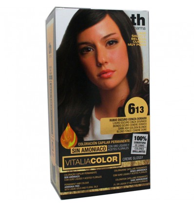 Th Pharma Vitaliacolor Tinte 613 Rubio Oscuro Ceniza Dorado