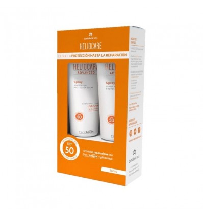 Heliocare Advanced Spray Spf50 Protector Solar Duplo 2x200ml