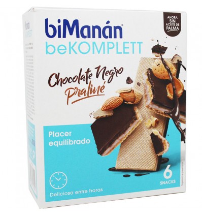 Bimanan Bekomplett Barquillo Chocolate Negro Praline 6 Snacks