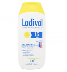 Ladival 15 Piel Sensible Gel Crema Oil Free 200 ml