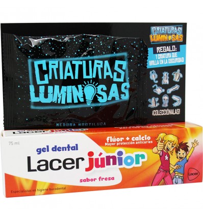 Lacer Junior Gel Dental Fresa 75 Ml Duplo + Regalo