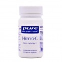 Pure Encapsulations Hierro C 60 Cápsulas Vegetales