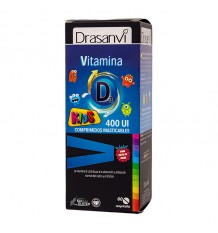 Drasanvi Vitamina D3 400UI + K1 Kids 60 Comprimidos Masticables