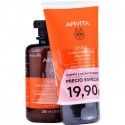 Apivita Pack Brillo Vitalidad Champu 250ml + Acondicionador 150ml