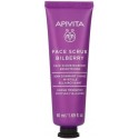 Apivita Mascarilla Facial Exfoliante Iluminadora con Arándanos 50ml