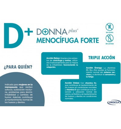Comprar donnaplus menocifuga forte 30 cápsulas a precio online