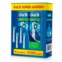 Recambios Oral B CrossAction 2 + 2 Unidades Pack Super ahorro