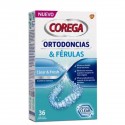 Corega Ortodoncias & Ferulas 36 Tabletas Limpiadoras