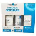 La Roche Posay Toleriane Sensitive Fluido 40ml + Toleriane Crema Limpiadora 50ml + Agua termal 50ml