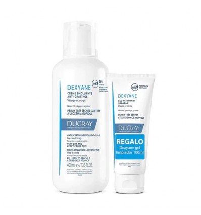 Ducray Dexyane Crema Emoliente 400 ml + Dexyane Gel Limpiador 100 ml