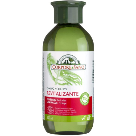 Corpore Sano Champu Revitalizante Ginseng Granada 300ml