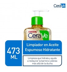 Cerave Aceite Limpiador Espumoso 473 ml