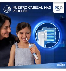 Oral-B Pro Kids Cepillo Frozen + 1 Cabezal + 1 Estuche De Viaje Niños +3 Años