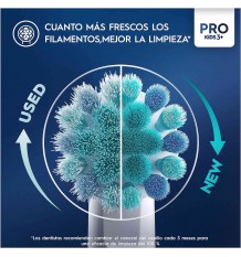 Oral-B Pro Kids Cepillo Frozen + 1 Cabezal + 1 Estuche De Viaje Niños +3 Años