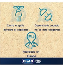 Oral-B Pro Kids Cepillo Frozen + 1 Cabezal + 1 Estuche De Viaje Niños +3 Años