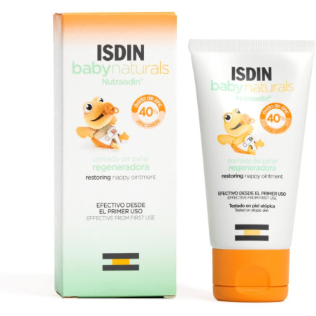 Isdin Baby Naturals Pomada de Pañal Regeneradora Zn40 50ml