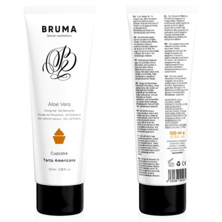 Bruma Gel Deslizante Con Aloe Vera Sabor A Tarta Americana 100 ml