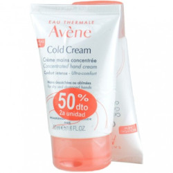 Avene Cold Cream Crema de Manos Concentrada Duplo 50ml + 50ml