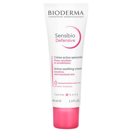 Bioderma Sensibio Defensive Hidratante Calmante Tubo 40ml