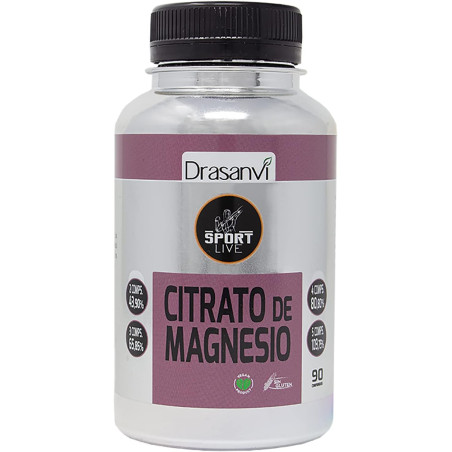 Drasanvi Sport Live Mineral Citrato Magnesio 90 Comprimidos