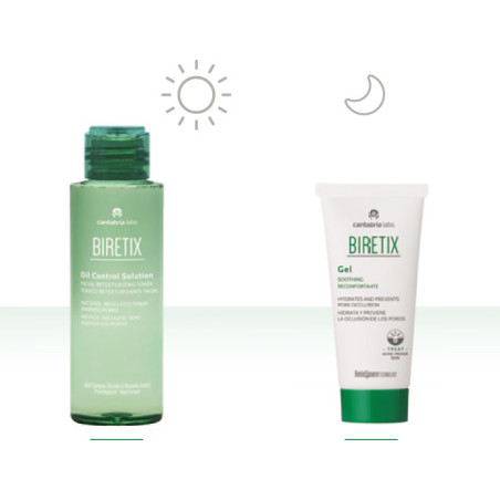 Biretix Rutina Tratamiento Post Tratamiento Oil Control 100ml + Gel 50ml