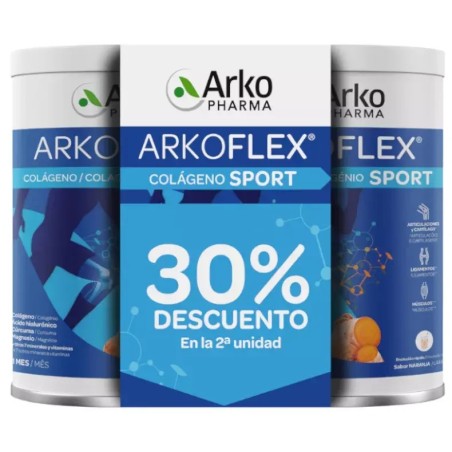 Arkoflex Sport Colageno Sport Naranja 390g + 390g Duplo Promocion