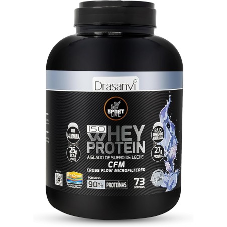 Whey Protein Aislado Neutro 2.2kg Sport Live Drasanvi