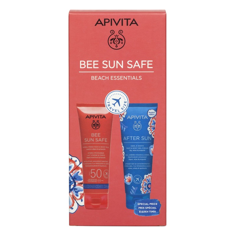 Apivita Bee Sun Crema Solar Hydra Fresh Spf50 100ml + After Sun 100ml