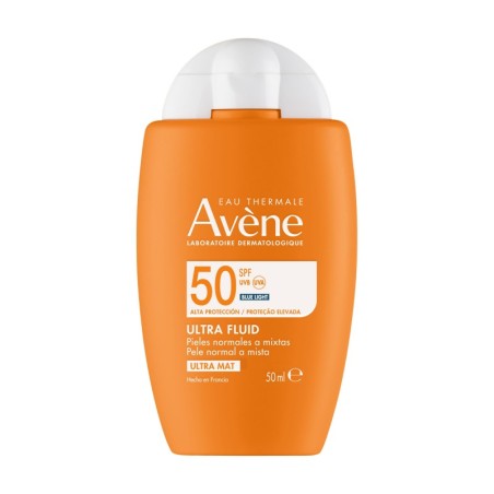 Avène Protector Solar Fluido SPF50 Ultra Mat 50ml