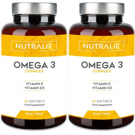 Nutralie Omega 3 Complex 2000Mg 60 cápsulas + 60 cápsulas Duplo Promocion