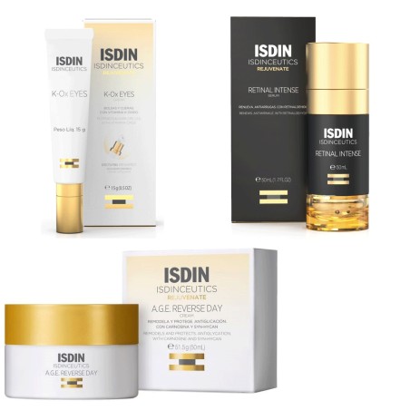 Isdin Isdinceutics Pack Age Reverse Day 50ml + K-ox Eyes 15ml + Retinal Intense 50ml