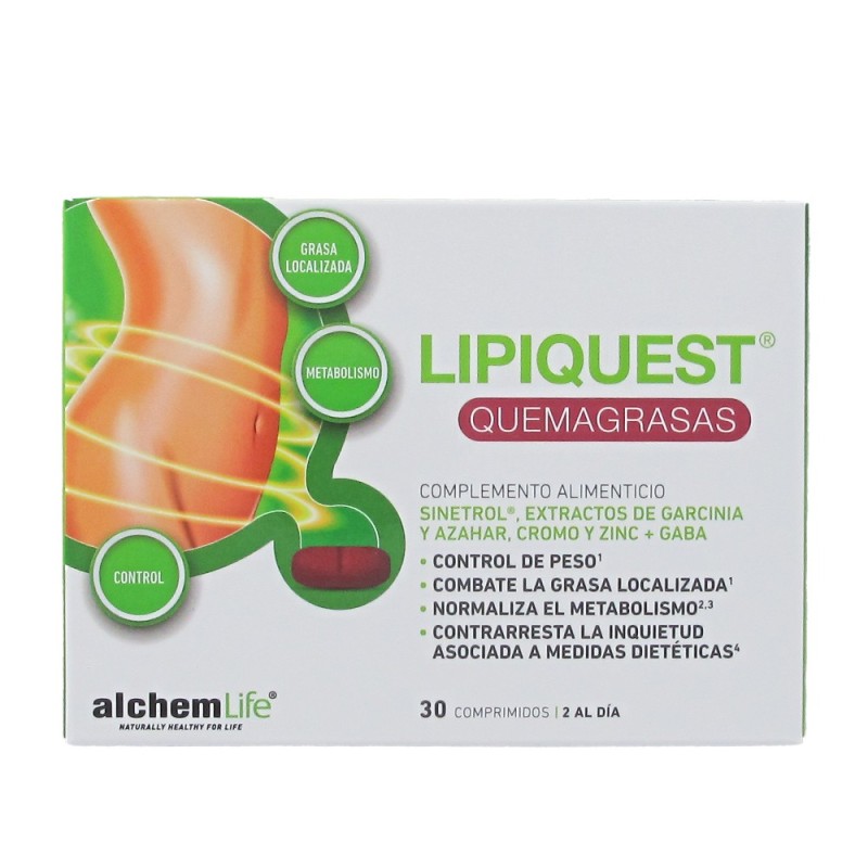 Lipiquest Quemagrasas 30 Comprimidos