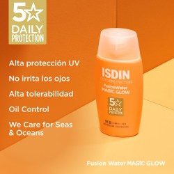 Fotoprotector Isdin Fusion Water Magic Glow SPF 50 50 ml