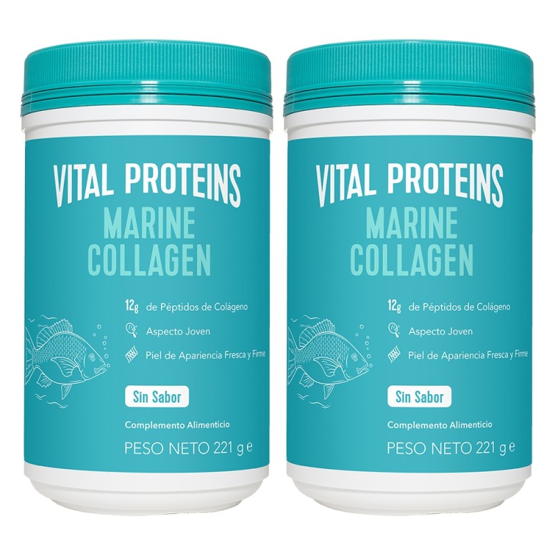 Vital Proteins Marine 221g + Marine 221g Pack Tratamiento 24 Dias