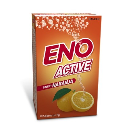 Sal de Frutas Eno Active Naranja Sobres 10 X 5Gr