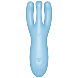 Satisfyer Threesome 4 Vibrador App Azul