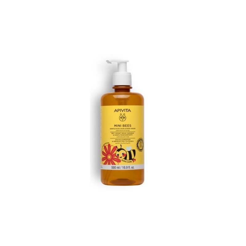 Apivita Mini Bees Gel de Ducha Suave para Niños 500 ml