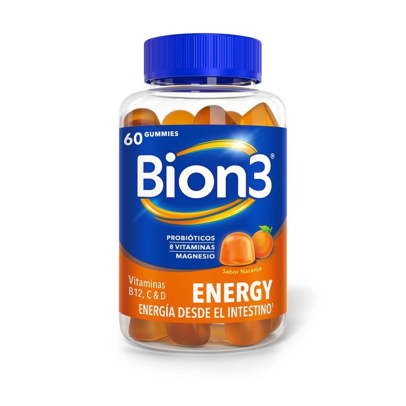 Bion3 Energy 60 Gominolas Sabor Naranja