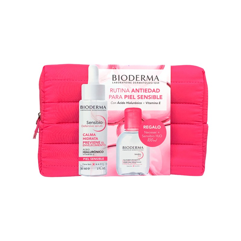 Bioderma Sensibio Defensive Sérum 30ml + Sensibio H2o Agua Micelar 100ml