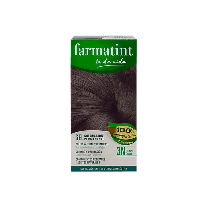 Farmatint 3n Gel Castaño Oscuro 135 ml