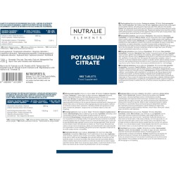 Nutralie Citrato de Potasio 180 Comprimidos