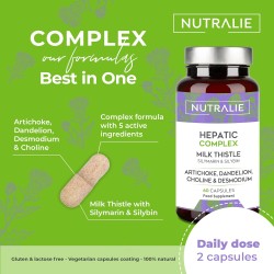 Nutralie Hepatic Complex 60 Cápsulas + 60 Cápsulas