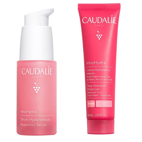 Caudalie Vinohydra Rutina Piel Seca Crema 60ml + Serum 30ml