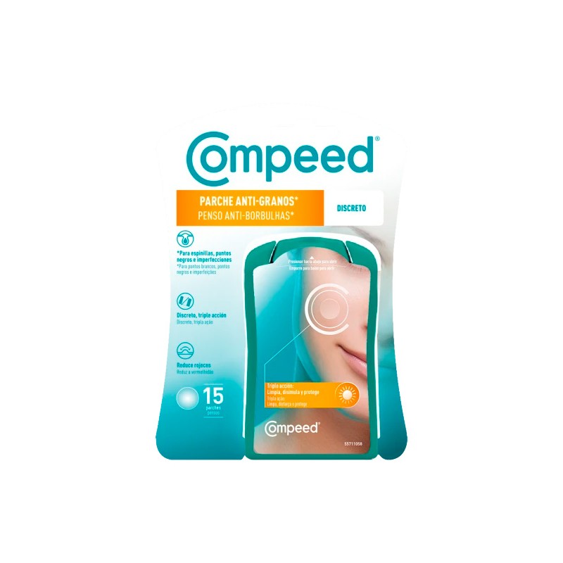 Compeed Parche Antigranos Discreto 15 Uds