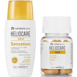 Heliocare 360 Sensation SPF50+ 50 ml + Heliocare 360 30 Cápsulas