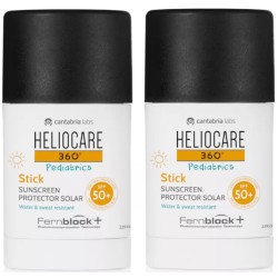 Heliocare 360 Pediatrics Stick Pediátrico Spf 50+ 25g + 25g Duplo Promocion