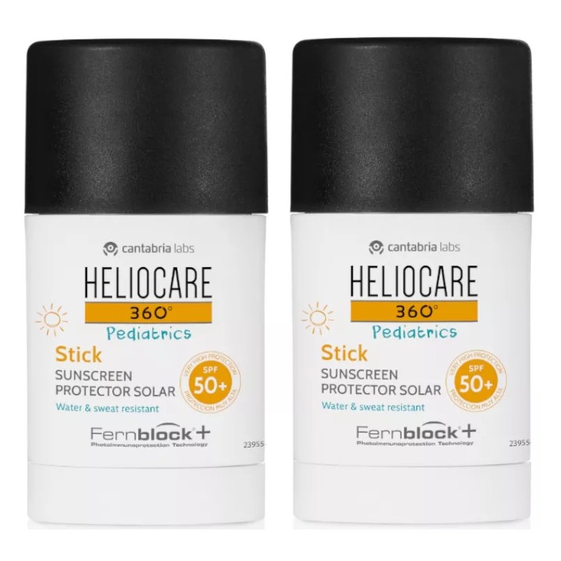 Heliocare 360 Pediatrics Stick Pediátrico Spf 50+ 25g + 25g Duplo Promocion